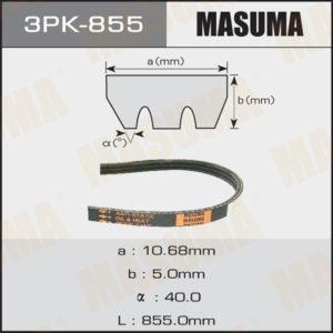 Ремень ручейковый MASUMA 3PK855