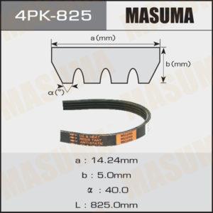 Ремень ручейковый MASUMA 4PK825