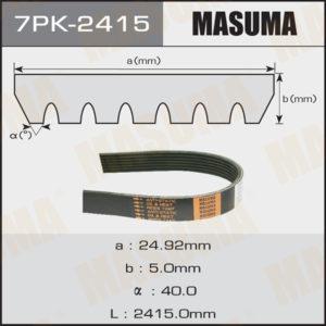 Ремень ручейковый MASUMA 7PK2415
