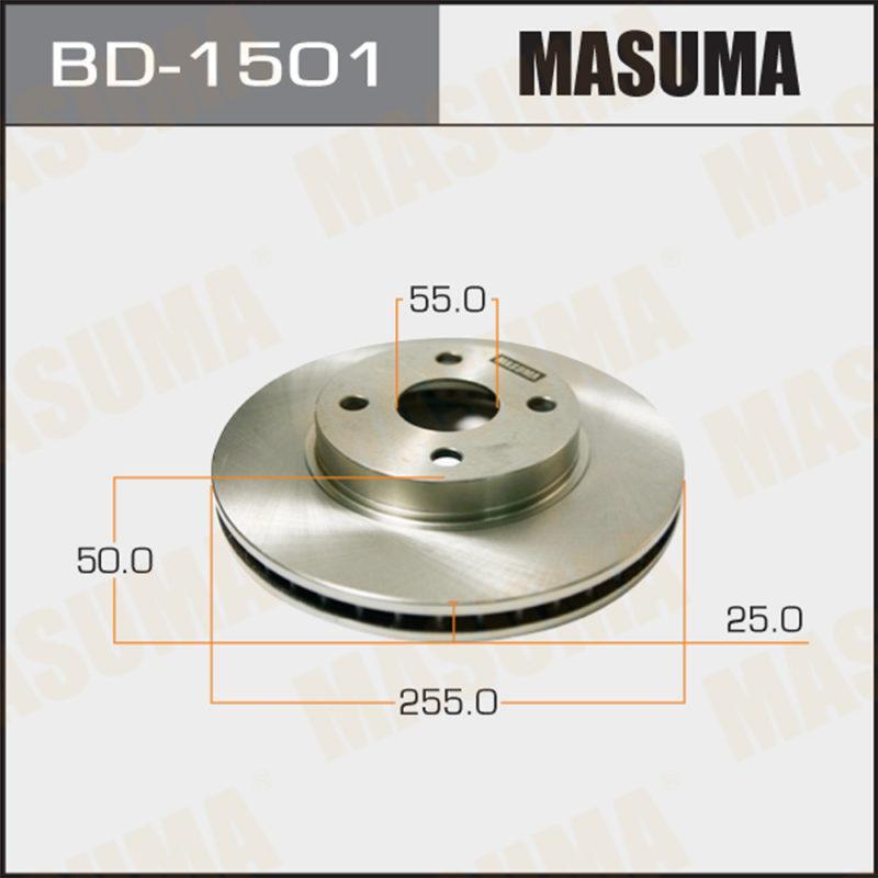 Диск тормозной MASUMA BD1501