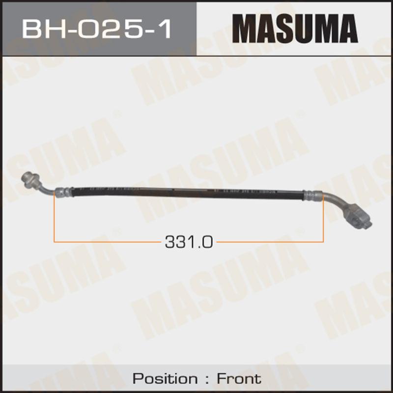 Шланг гальмівний MASUMA BH0251