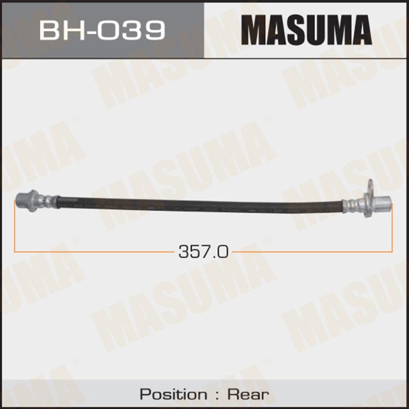 Шланг гальмівний MASUMA BH039