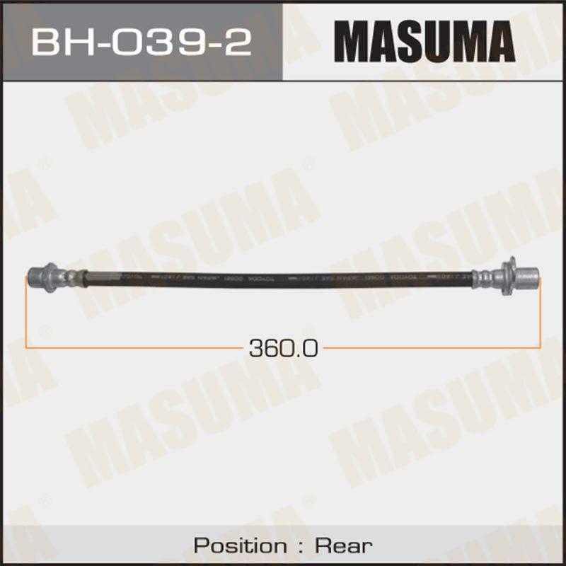 Шланг гальмівний MASUMA BH0392