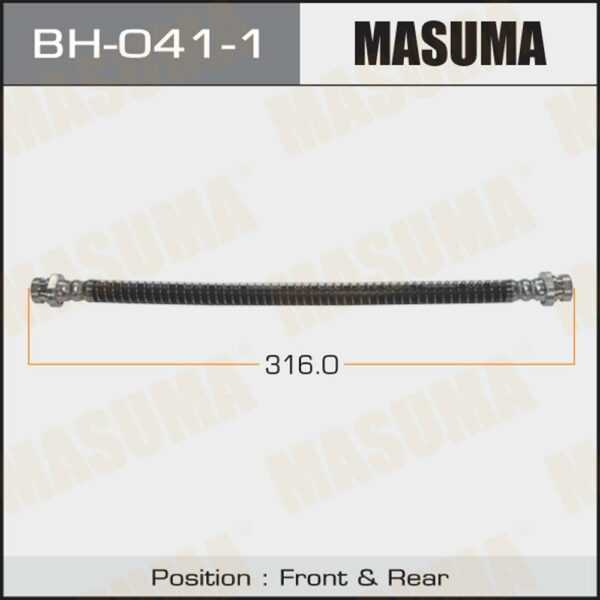 Шланг гальмівний MASUMA BH0411