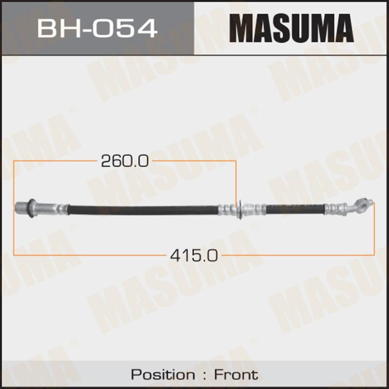 Шланг тормозной MASUMA BH054