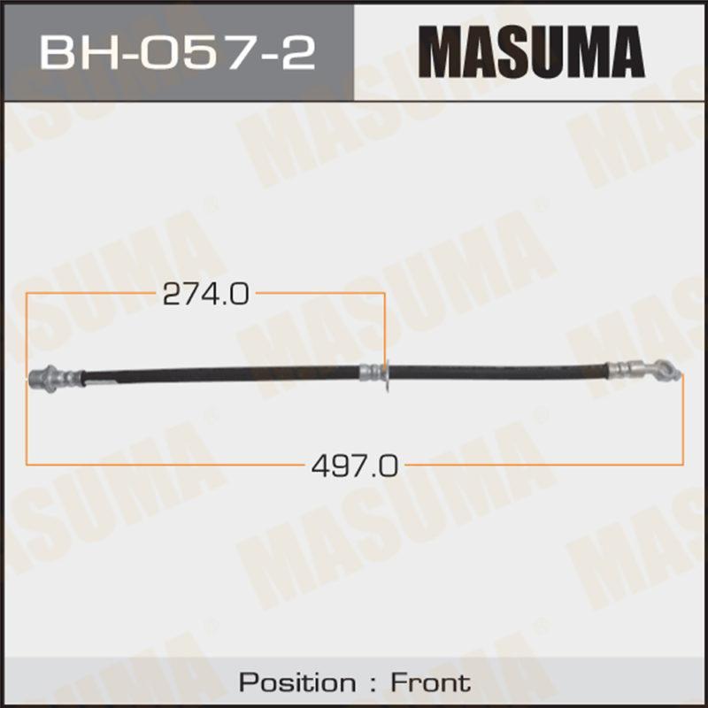 Шланг тормозной MASUMA BH0572