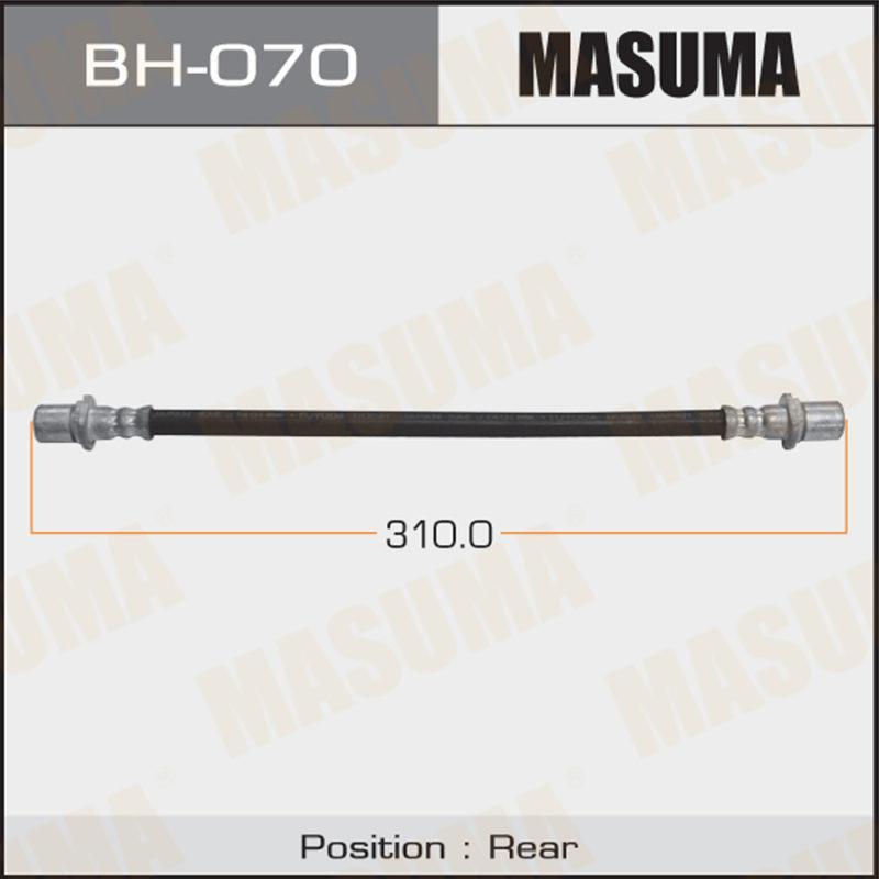 Шланг тормозной MASUMA BH070