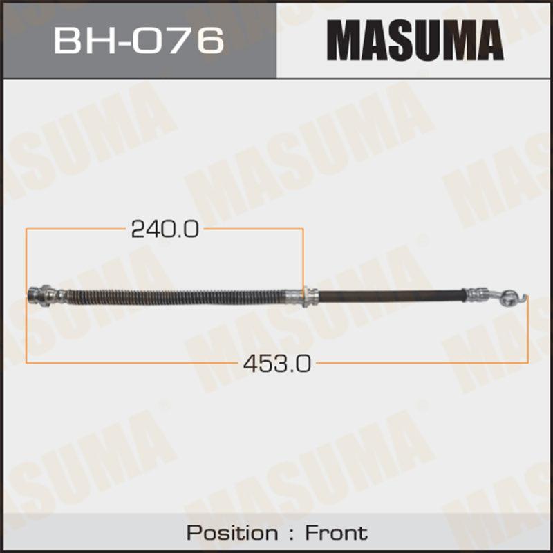 Шланг тормозной MASUMA BH076