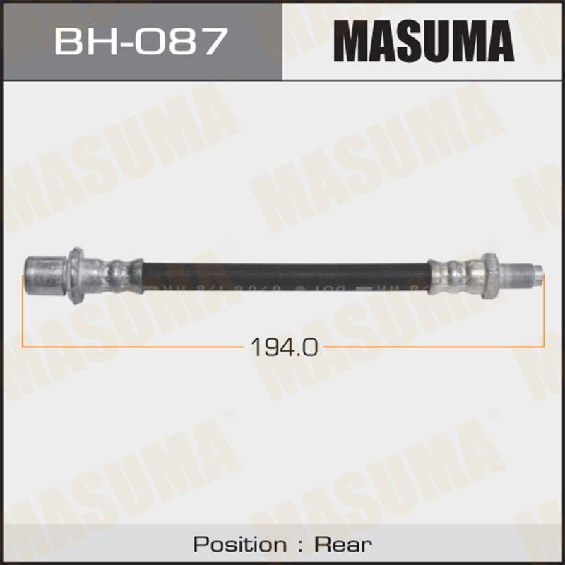 Шланг гальмівний MASUMA BH087