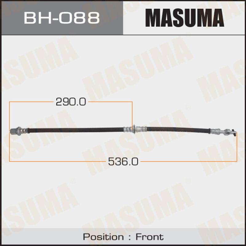 Шланг тормозной MASUMA BH088