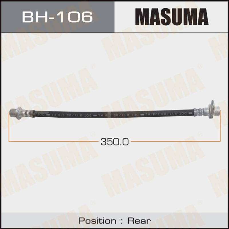 Шланг гальмівний MASUMA BH106