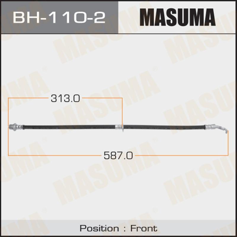 Шланг гальмівний MASUMA BH1102