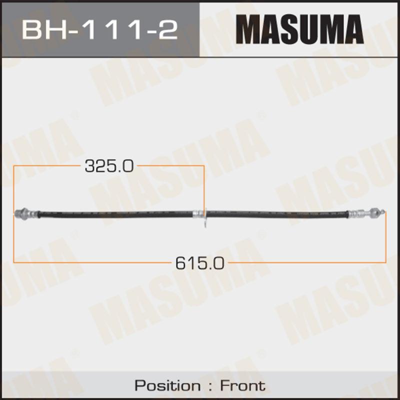 Шланг гальмівний MASUMA BH1112