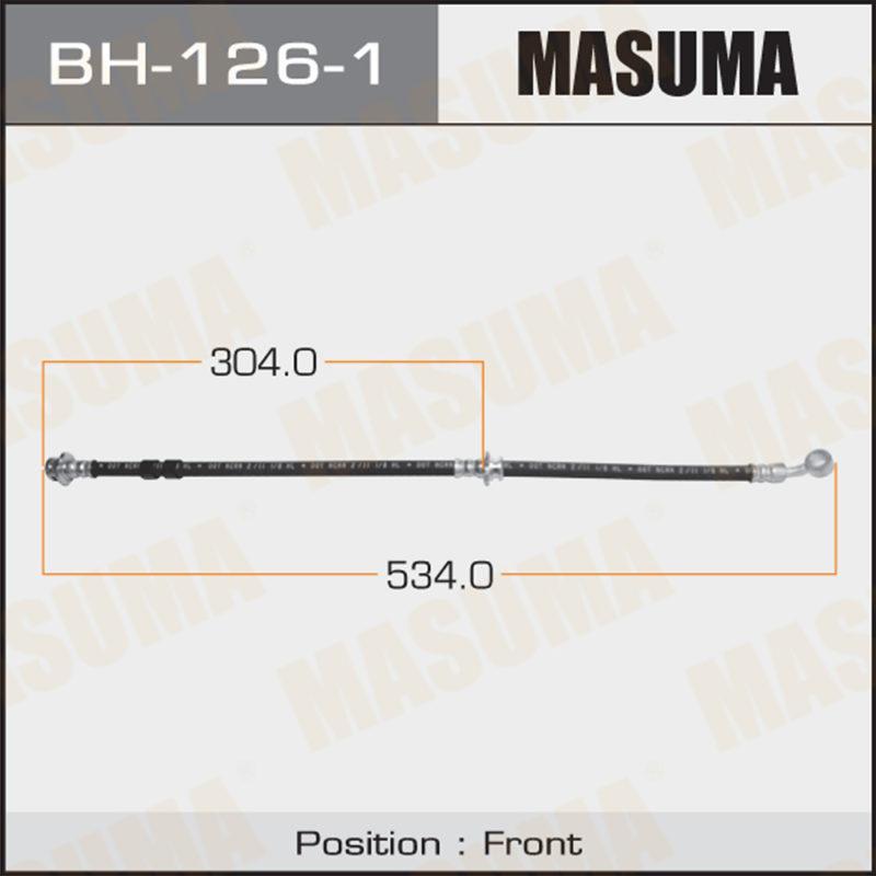 Шланг тормозной MASUMA BH1261