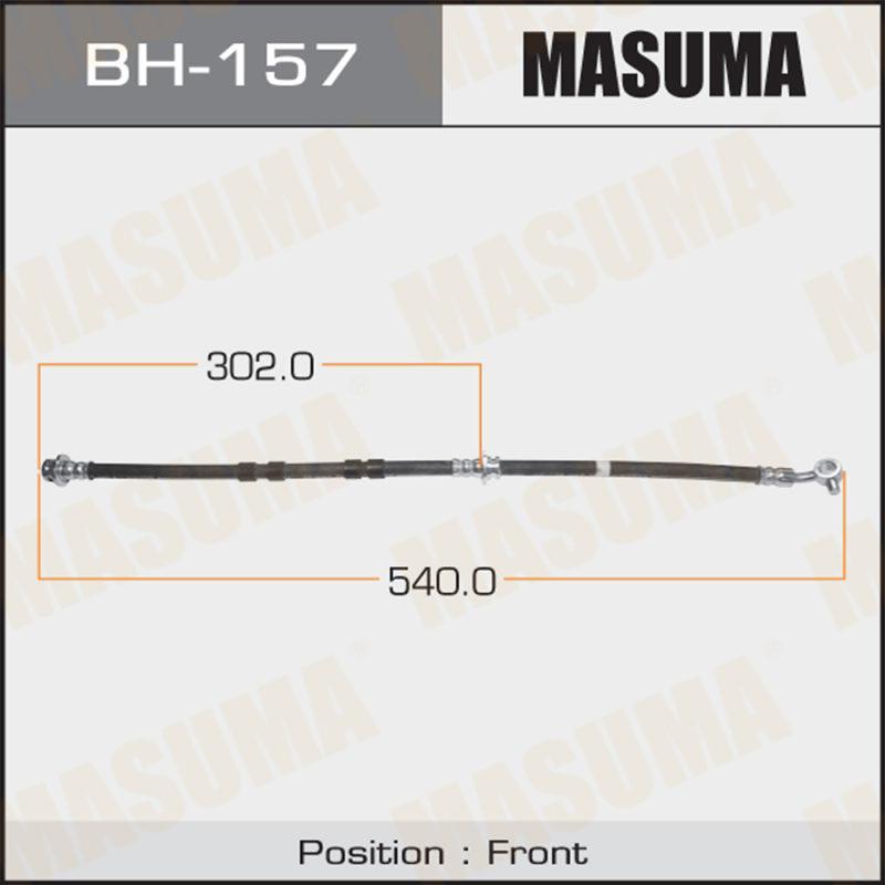 Шланг тормозной MASUMA BH157