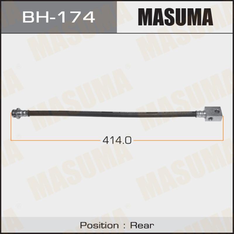 Шланг тормозной MASUMA BH174