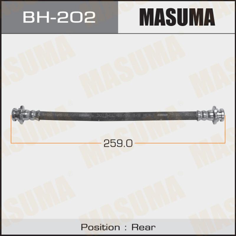 Шланг гальмівний MASUMA BH202