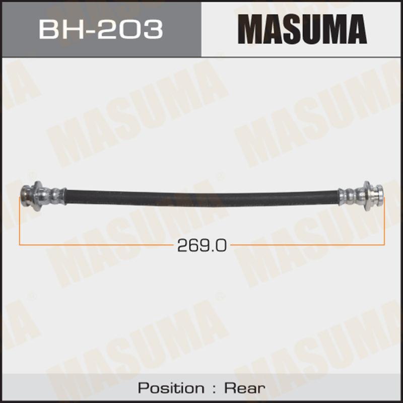 Шланг тормозной MASUMA BH203