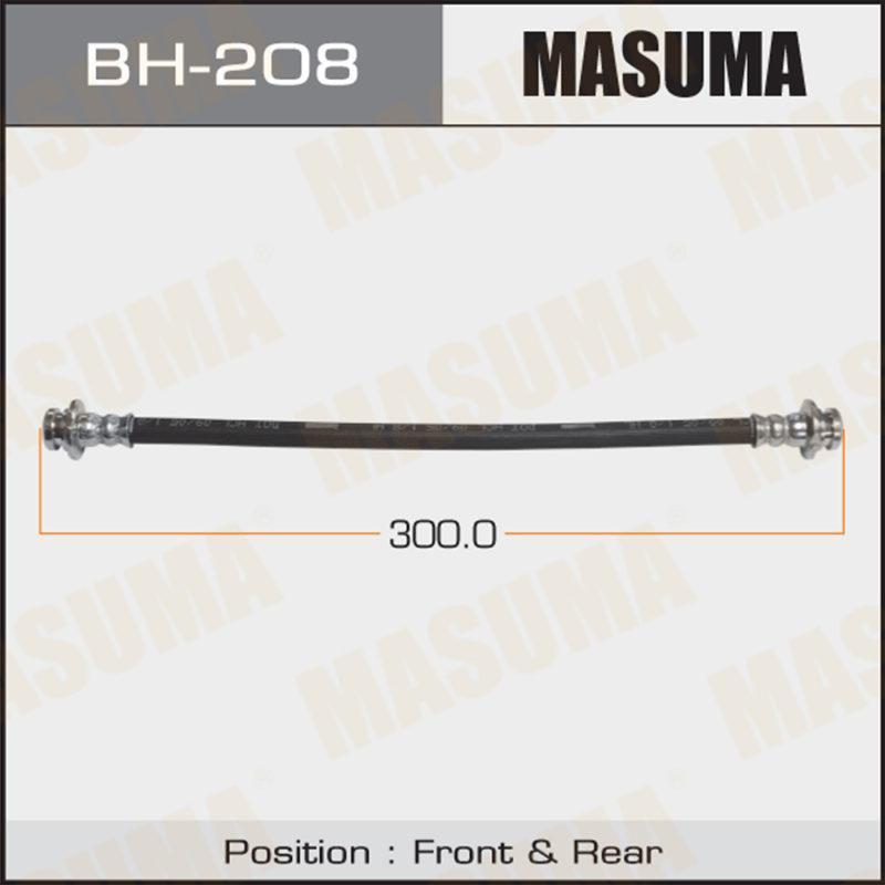 Шланг гальмівний MASUMA BH208