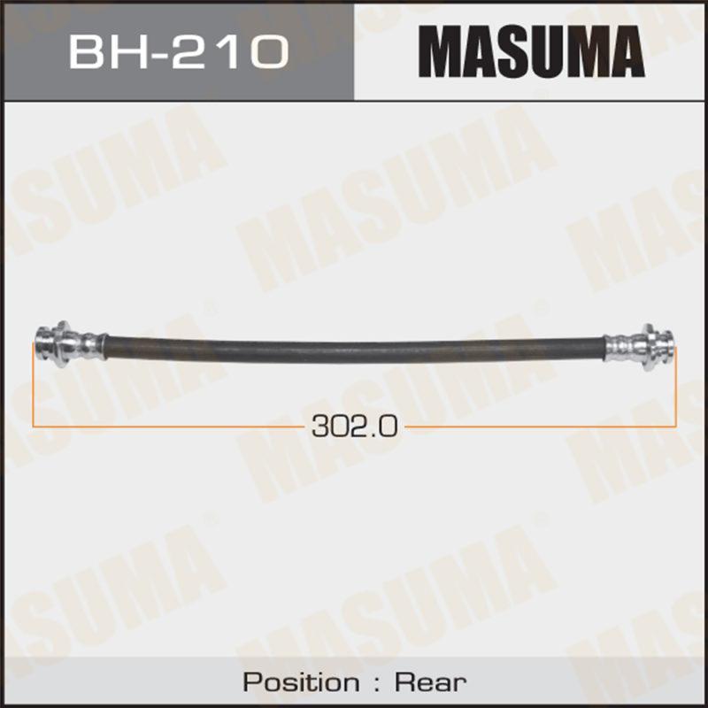 Шланг гальмівний MASUMA BH210