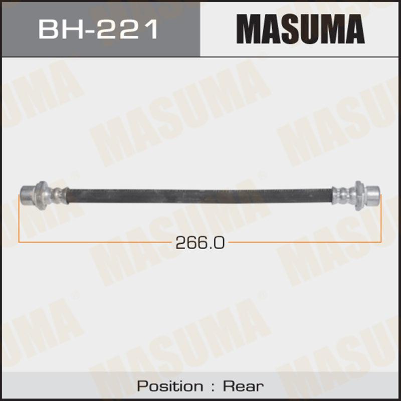 Шланг тормозной MASUMA BH221