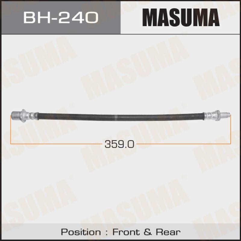 Шланг тормозной MASUMA BH240