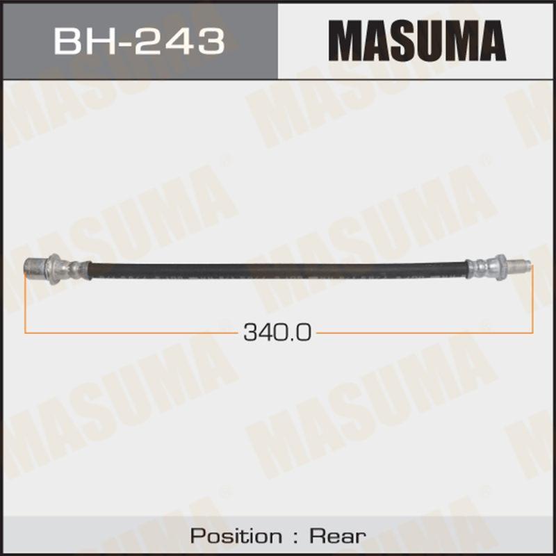 Шланг гальмівний MASUMA BH243