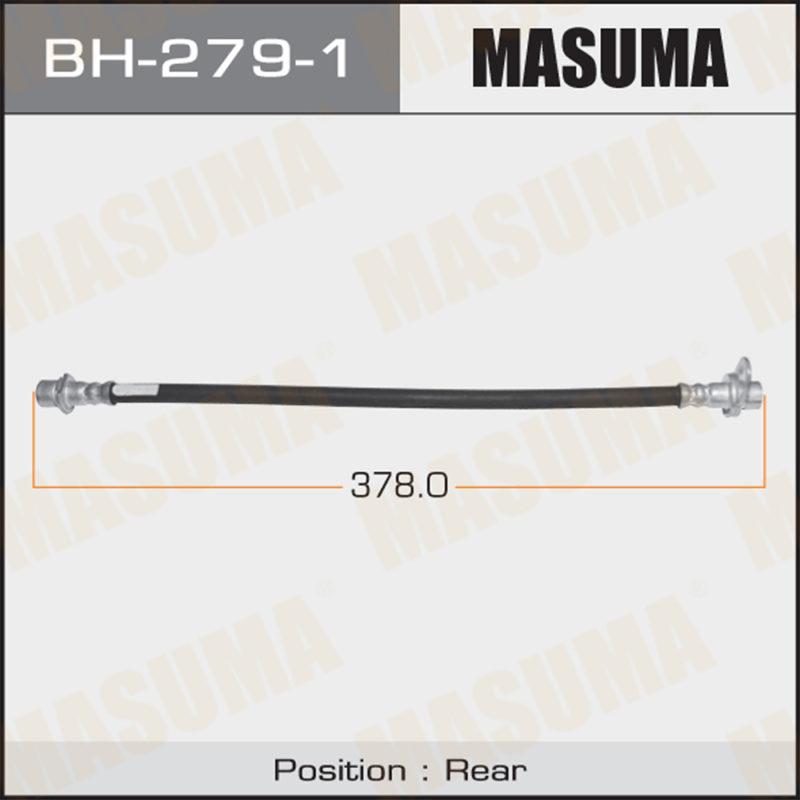 Шланг гальмівний MASUMA BH2791
