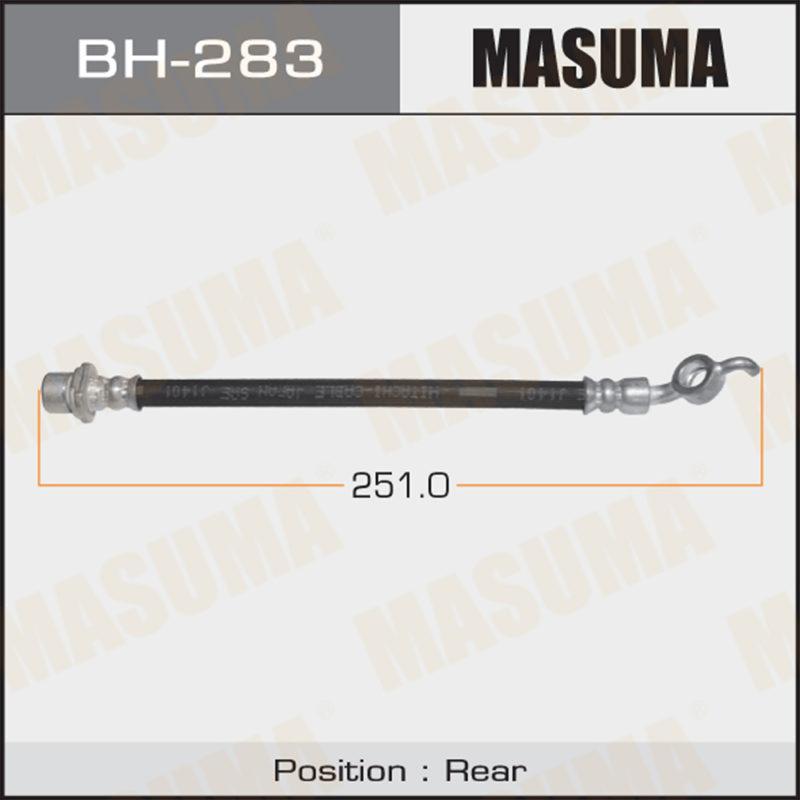 Шланг гальмівний MASUMA BH283