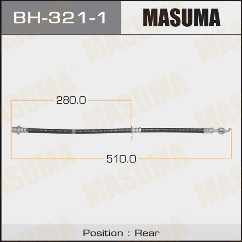 Шланг тормозной MASUMA BH3211
