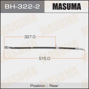 Шланг гальмівний MASUMA BH3222
