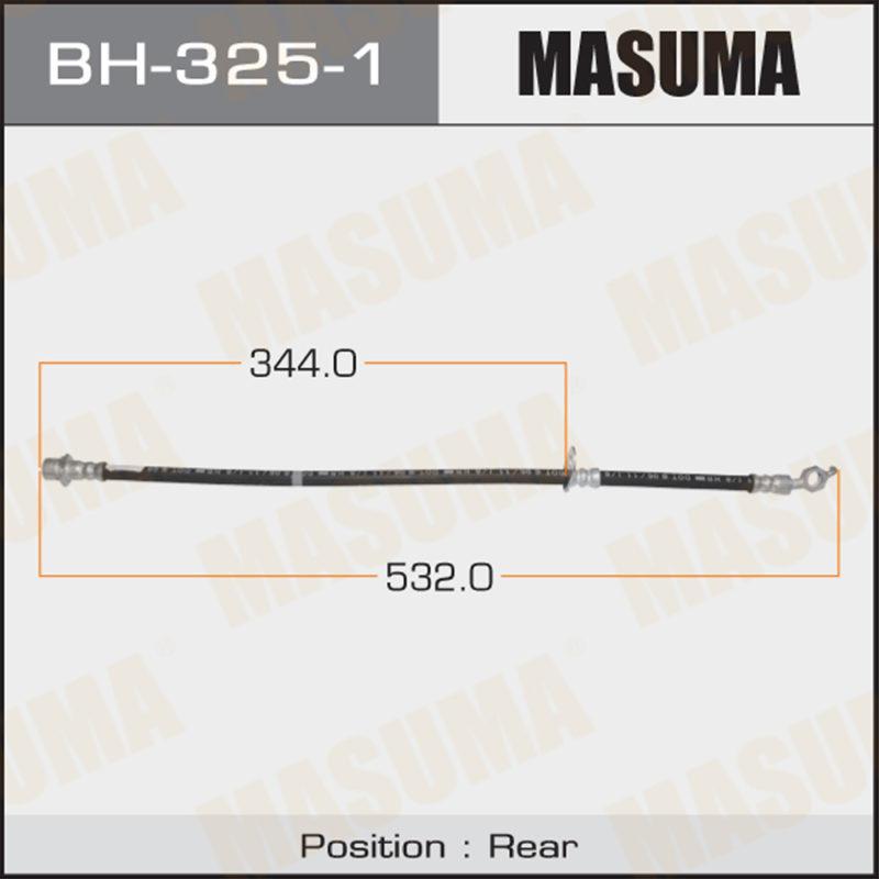 Шланг тормозной MASUMA BH3251