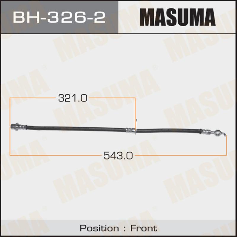 Шланг тормозной MASUMA BH3262