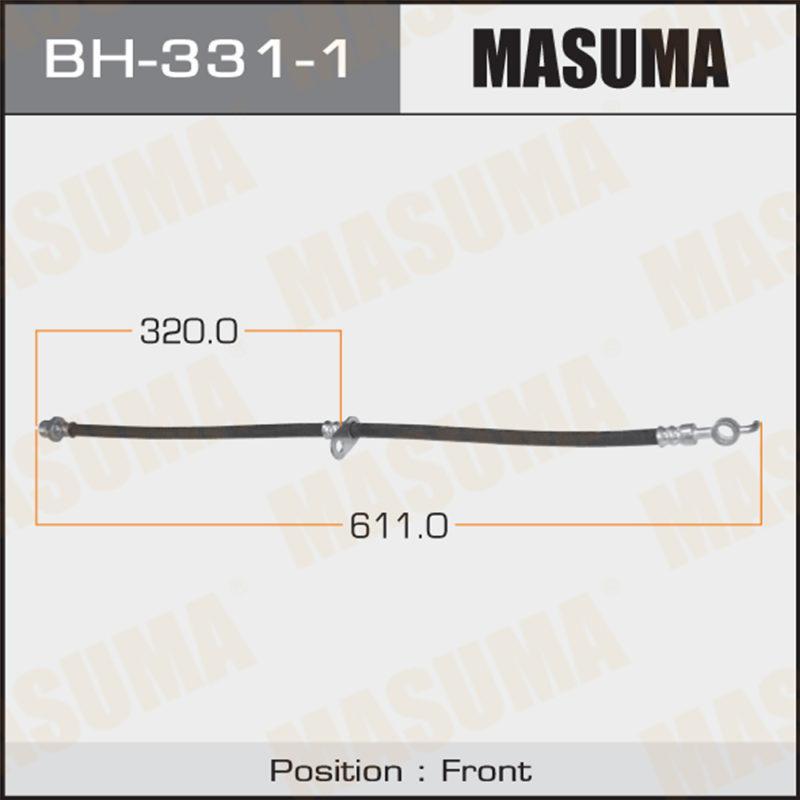 Шланг гальмівний MASUMA BH3311
