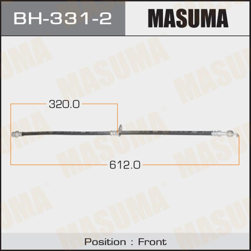 Шланг гальмівний MASUMA BH3312