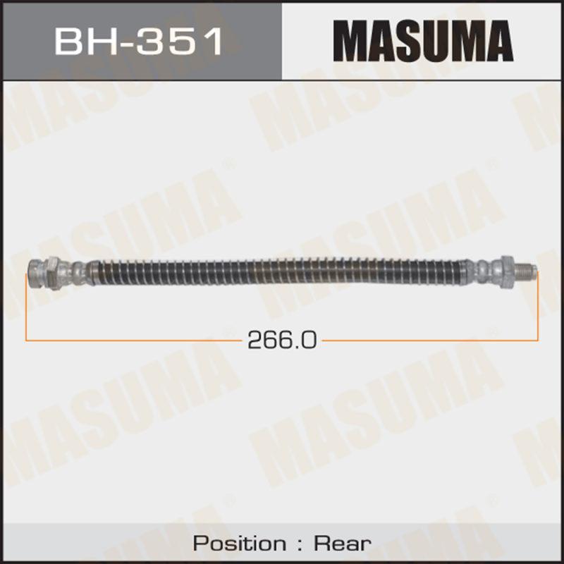 Шланг тормозной MASUMA BH351