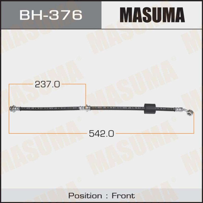 Шланг гальмівний MASUMA BH376