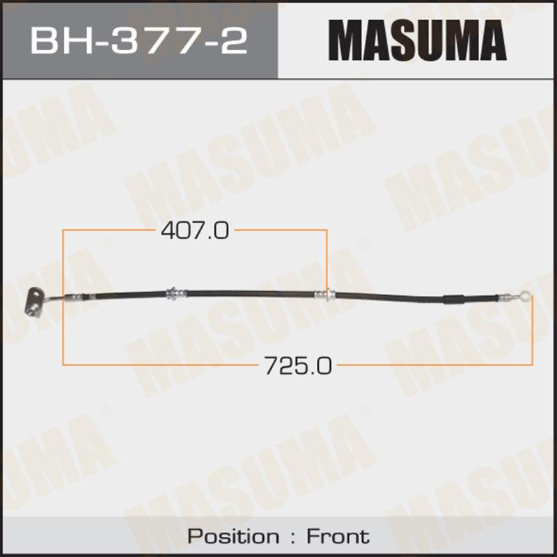 Шланг гальмівний MASUMA BH3772