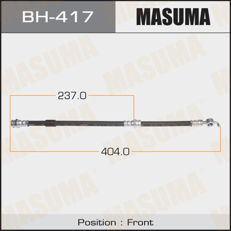 Шланг тормозной MASUMA BH417