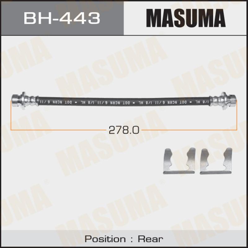 Шланг гальмівний MASUMA BH443