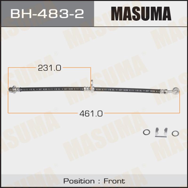 Шланг гальмівний MASUMA BH4832