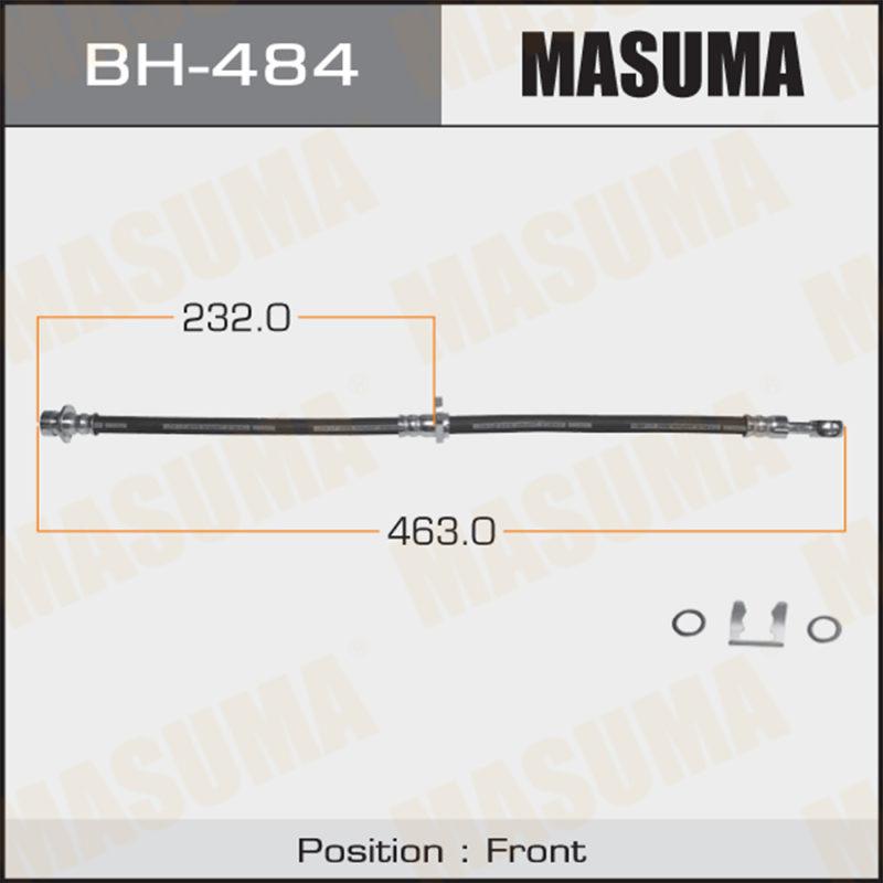 Шланг гальмівний MASUMA BH484