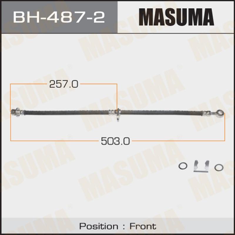 Шланг гальмівний MASUMA BH4872
