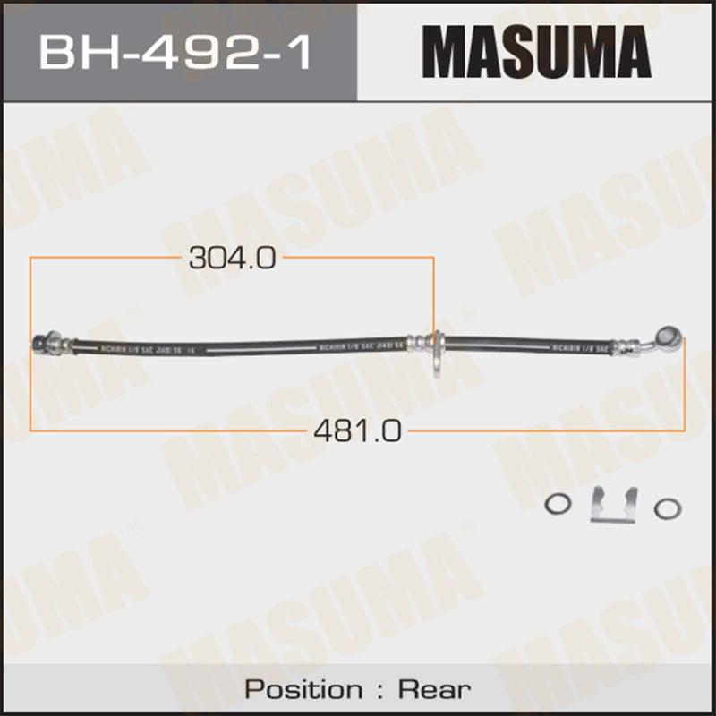 Шланг гальмівний MASUMA BH4921
