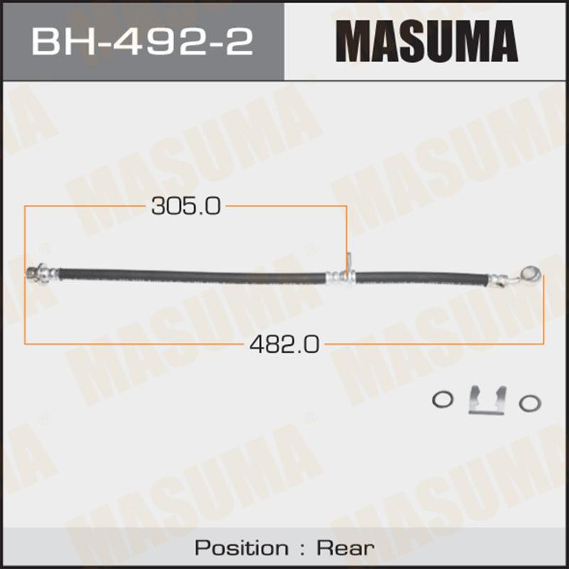 Шланг гальмівний MASUMA BH4922