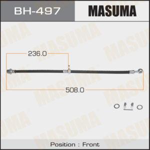 Шланг гальмівний MASUMA BH497