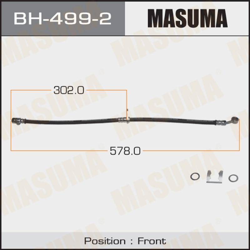 Шланг тормозной MASUMA BH4992
