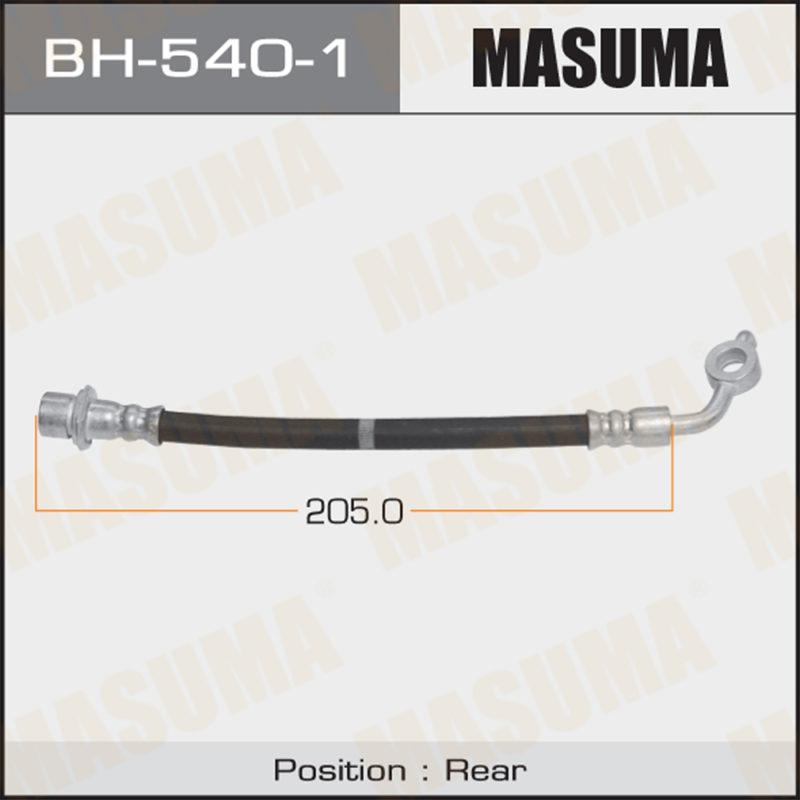 Шланг гальмівний MASUMA BH5401