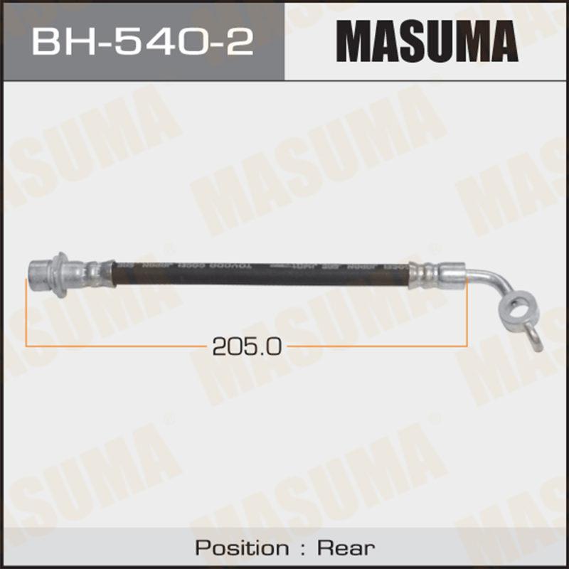 Шланг тормозной MASUMA BH5402