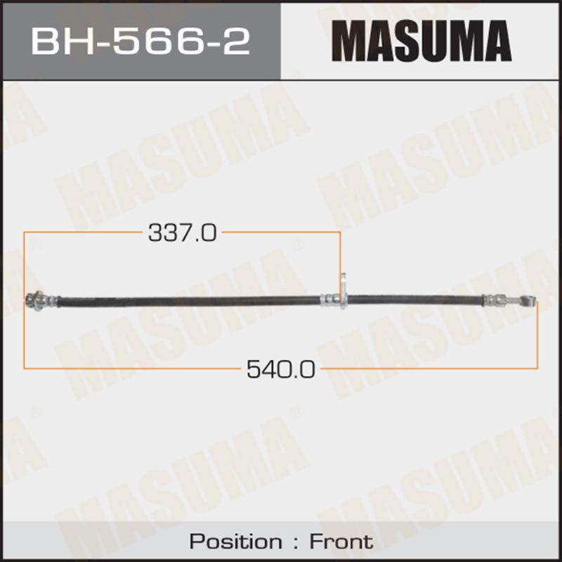 Шланг гальмівний MASUMA BH5662